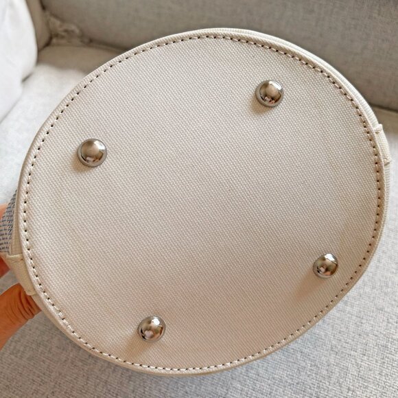 Solid & Striped The Pookie Mini Tote Bag - Sky Mesh - Picture 16 of 16